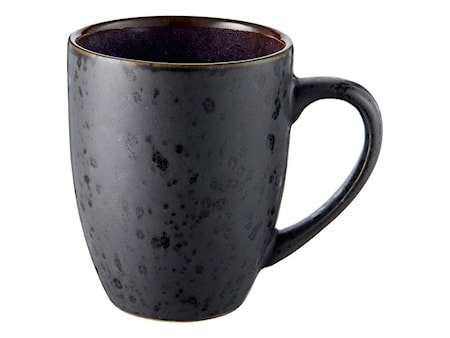Mugg 30cl svart/mörkblå Bitz