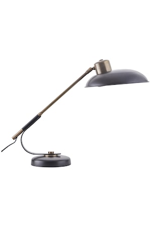 Bordslampa Art deco Ø 28x50cm Svart/Mässing