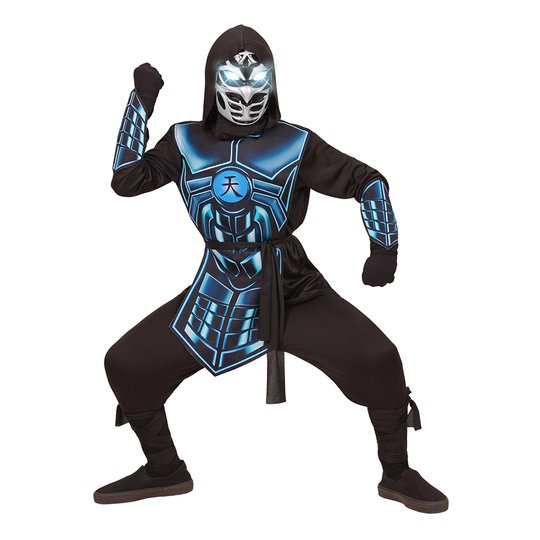Cyber Ninja Barn Maskeraddräkt - Small