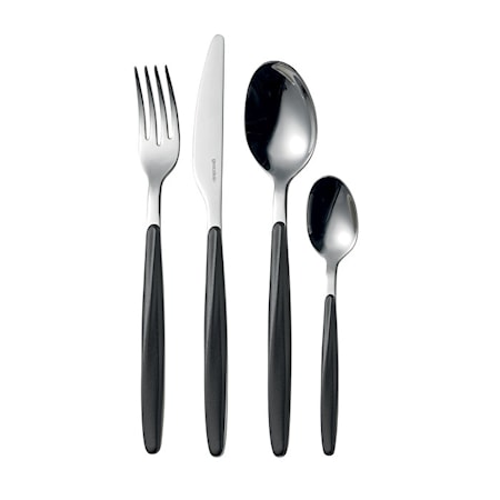 My Fusion Bestickset Svart 24 delar