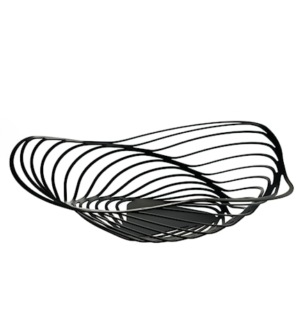 Trinity Fruktkorg 43 cm Svart