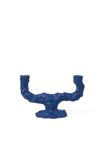Dito Ljusstake 16 cm Dubbel Bright Blue