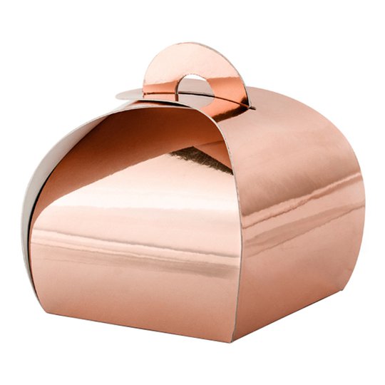 Dekorationsboxar Roséguld - 10-pack