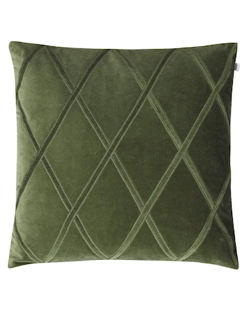 Orissa Kuddfodral Velvet Kaktusgrön 50x50cm