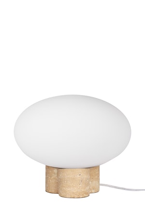 Mammut Bordslampa 28 cm Travertin