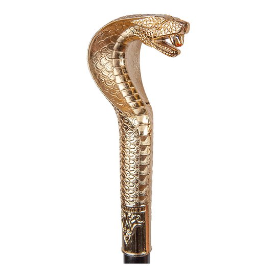 Käpp med Ormhuvud Guld