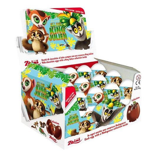 King Julien Chokladägg - 1-pack