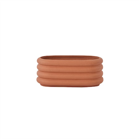 Awa Kruka Utomhus Lång Terracotta
