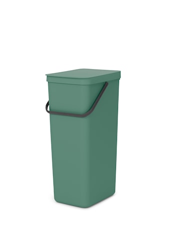 Sort & Go Avfallshink Fir Green 40 liter