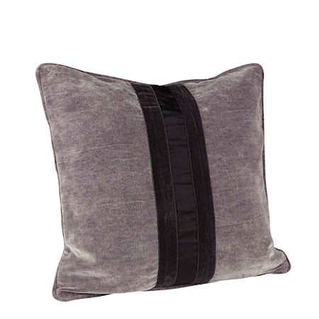 Kelly Ribbon Kuddfodral 50x50 Aubergine
