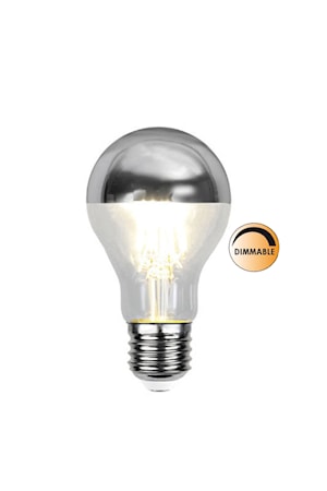 Ljuskälla LED 352-94 Toppförspeglad Silver Dimbar E27