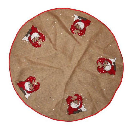 Julgransmatta Jute - 100 cm