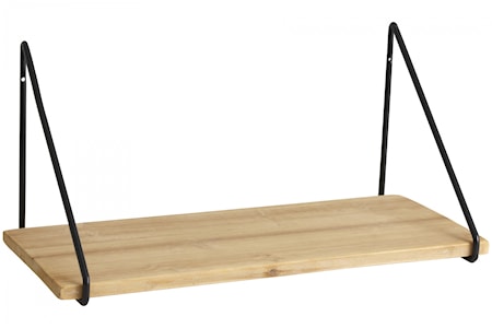 Vico Wall Hylla Nature/Svart