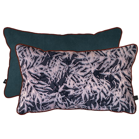 Atelier Kudde 50 x 30 cm Rose leaves/Dust blue