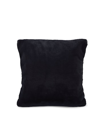 Faux Fur Kuddfodral Recycled Polyester Viscose Blå