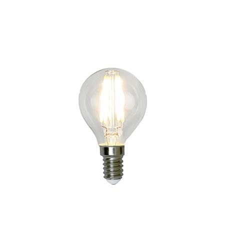 Ljuskälla LED Filament Klot Klar 3,2W Dimbar E14