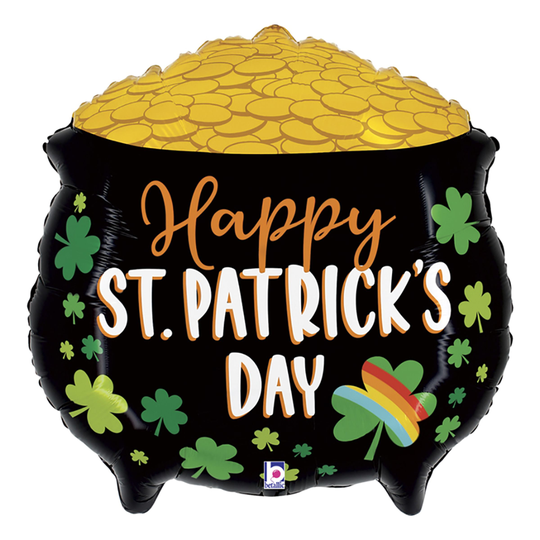 Folieballong Happy St Patricks Day - 57 cm