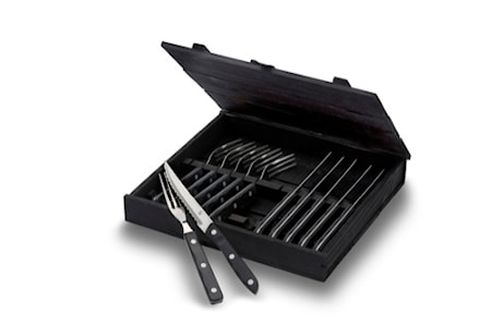 Gense Old Farmer Black Grillbestick 6-pack Rostfritt Stål