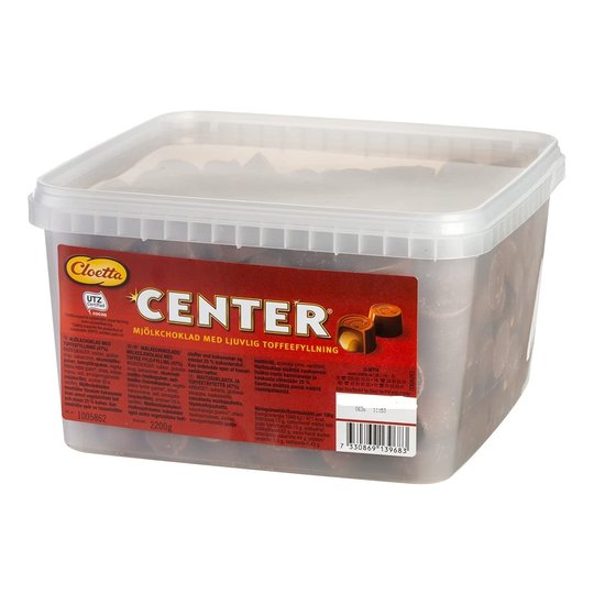 Center Choklad i Storpack - 2,2 kg