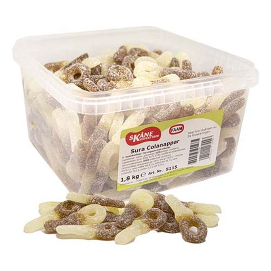 Sura Colanappar Lösvikt i Burk - 1.8 kg