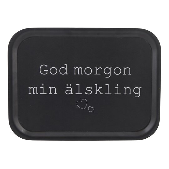 Serveringsbricka God Morgon
