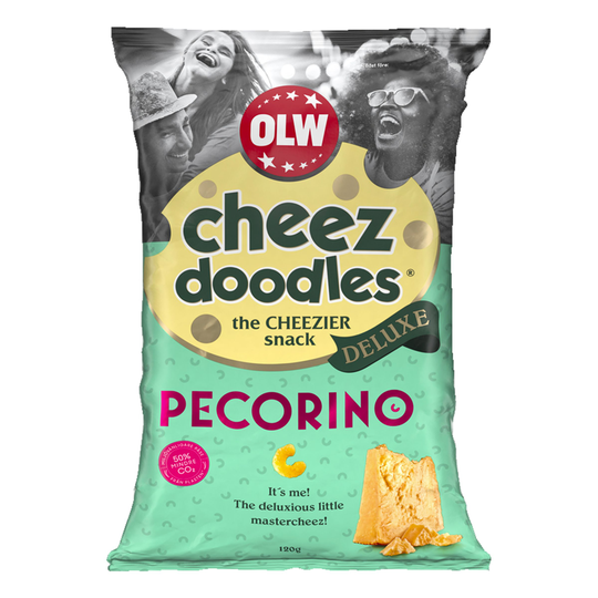 OLW Cheez Doodles Pecorino Deluxe - 120 gram