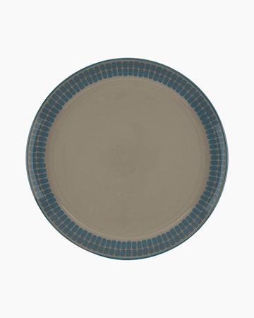 Oiva / Alku Tallrik 20,5 Cm Terra/Sky Blue