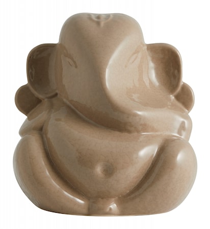 Ganesha Prydnad Beige