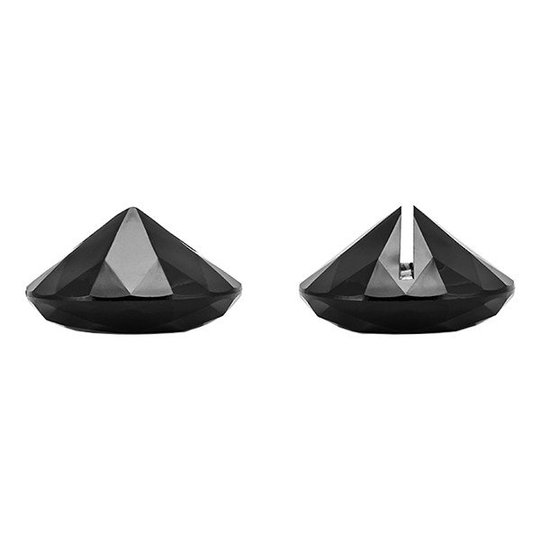 Placeringskortshållare Diamant 10-pack - Svart
