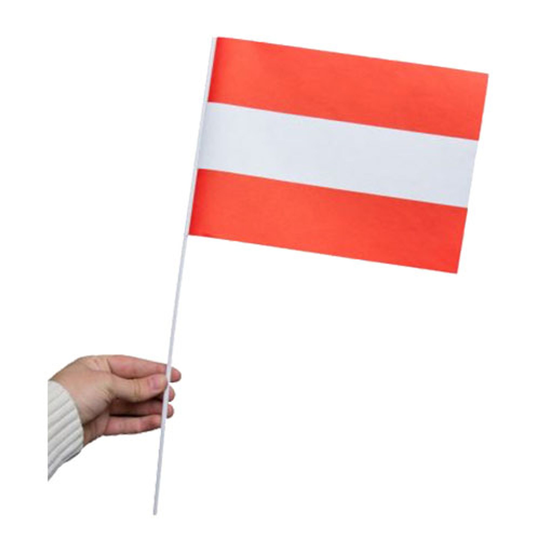 Pappersflagga Österrike - 1-pack