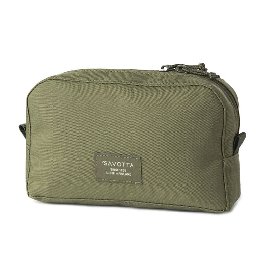 Savotta Horizontal Pouch M grön vågrät ficka