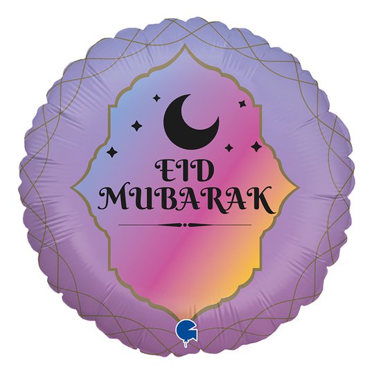 Folieballong Eid Mubarak - 1-pack