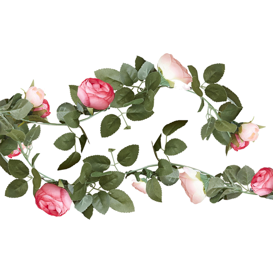 Blomgirlang Röda Rosor