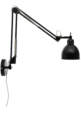 Job Vägglampa Matt Svart