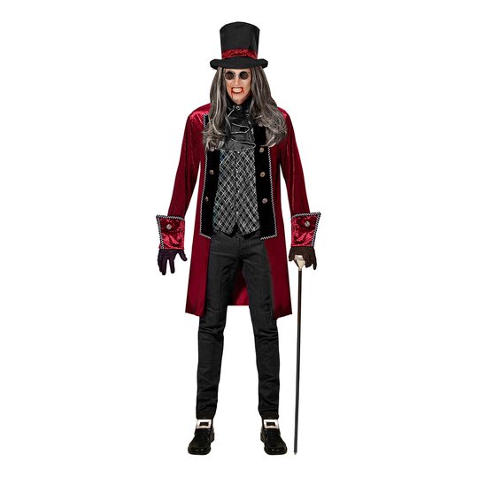 Viktoriansk Vampyr Halloween Maskeraddräkt - Small