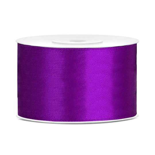 Satinband Lila - 38 mm x 25 m