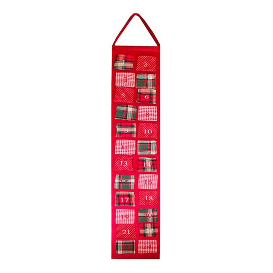 Adventskalender Jul Hängande