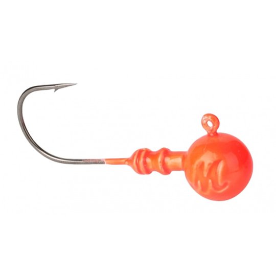Mikado orangefärgat jigghuvud 3 st/pkt