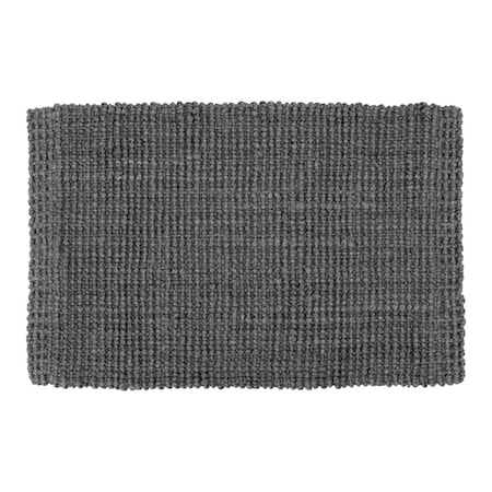 Dörrmatta Jute Lead Grey 90x60 cm