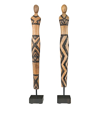 Tribal ladies 2 stk. Natural