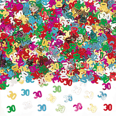 Bordskonfetti 30 Multi - 14 g