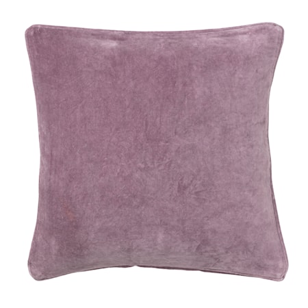 Velvet Kuddfodral 50x50 cm Mörklila