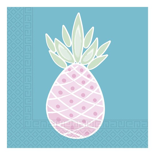Servetter Ananas - 20-pack