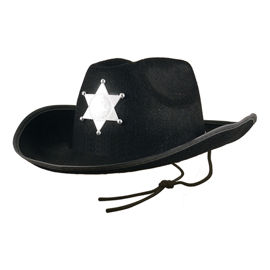 Sheriffhatt Med Stjärna Barn - One size