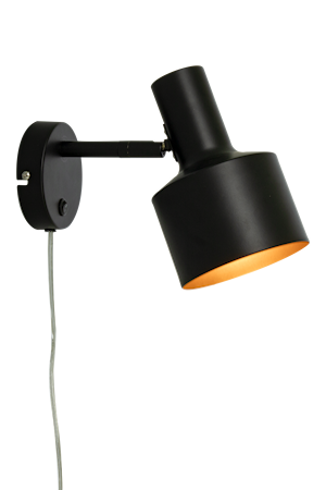 Ferdinand Vägglampa Svart IP20