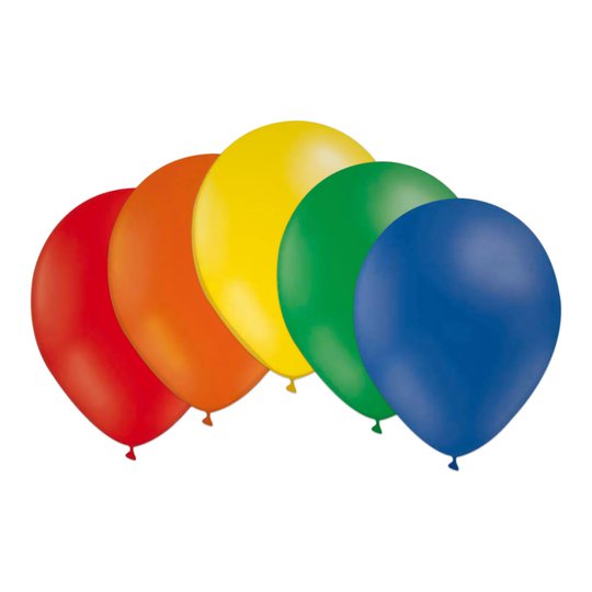 Ballongkombo Flerfärgad - 10-pack