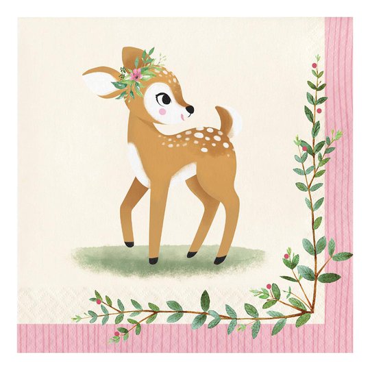 Servetter Deer Little One - 16-pack