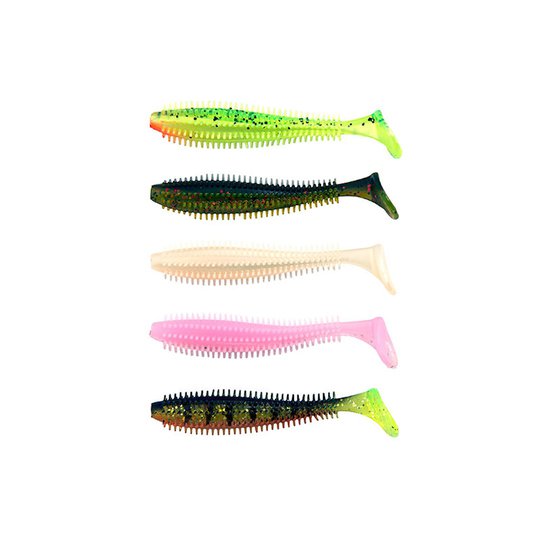 Fox Rage Spikey UV 9 cm jiggsats 5st/pkt