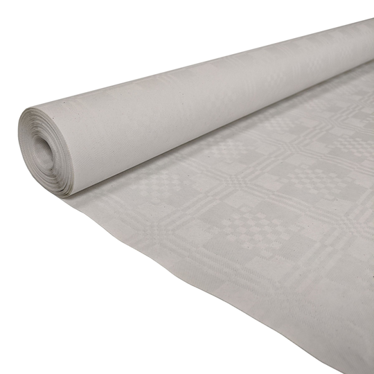 Bordsduk i Papp Vit - 119x8m