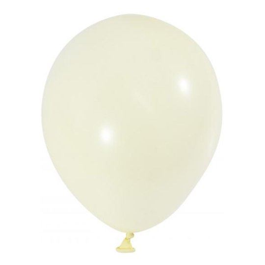 Latexballonger Vanilj Mini - 100-pack